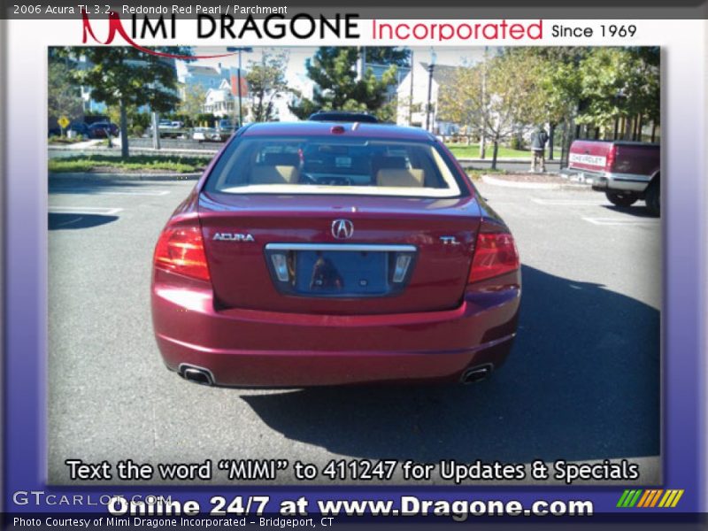 Redondo Red Pearl / Parchment 2006 Acura TL 3.2