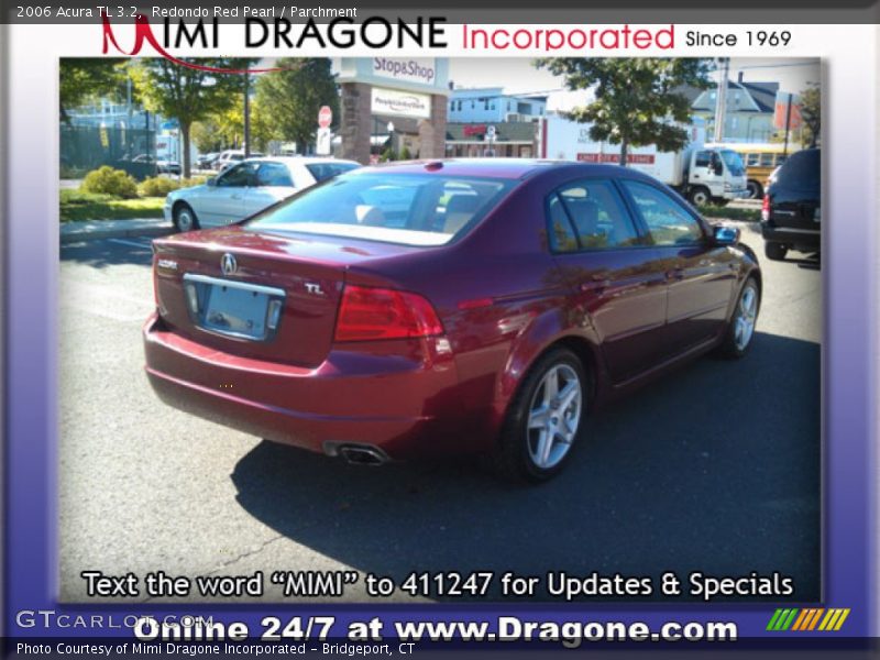 Redondo Red Pearl / Parchment 2006 Acura TL 3.2