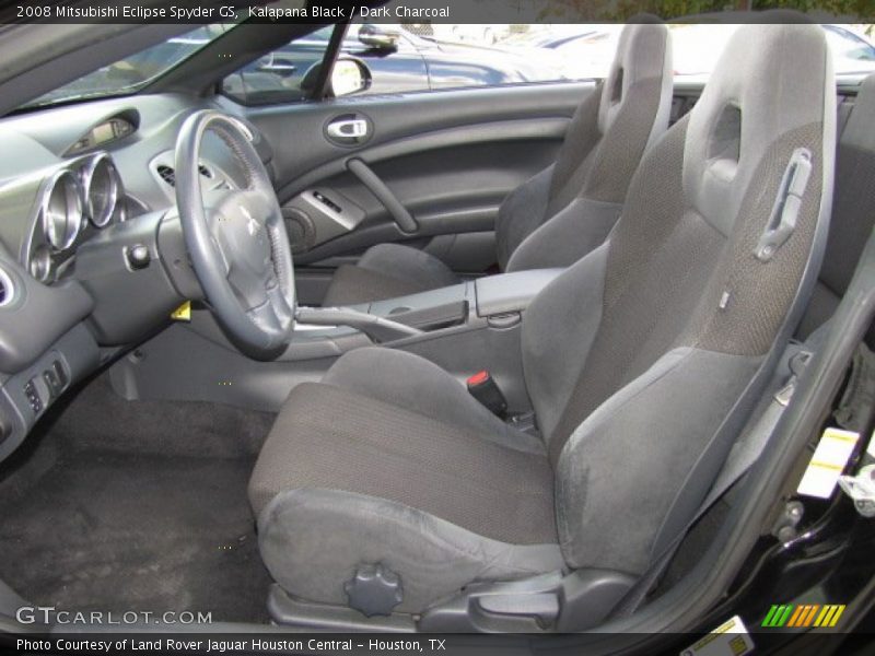 Kalapana Black / Dark Charcoal 2008 Mitsubishi Eclipse Spyder GS