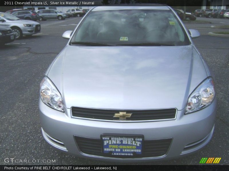 Silver Ice Metallic / Neutral 2011 Chevrolet Impala LS