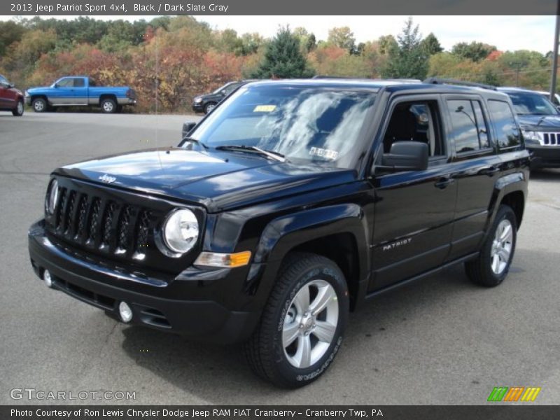 Black / Dark Slate Gray 2013 Jeep Patriot Sport 4x4