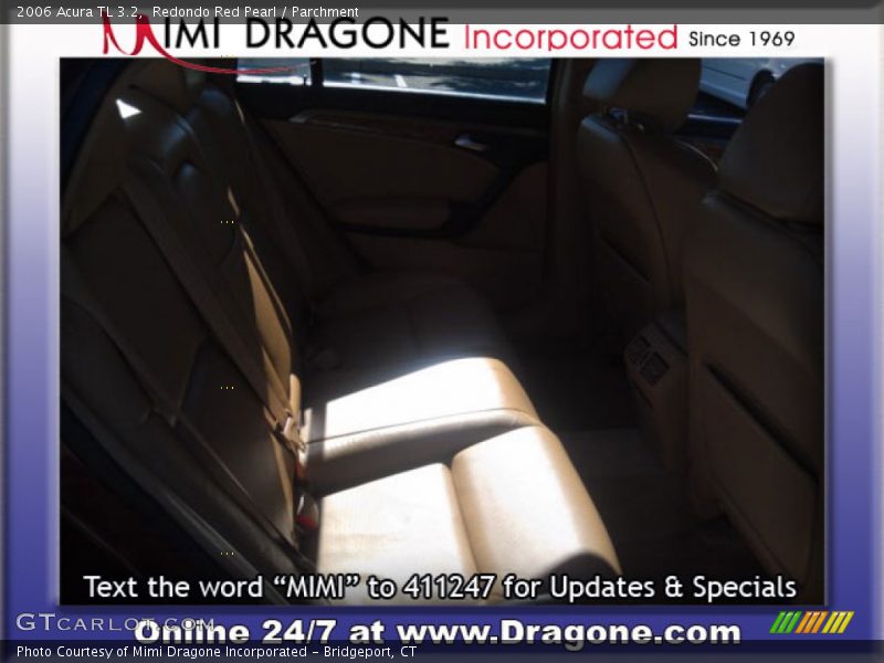 Redondo Red Pearl / Parchment 2006 Acura TL 3.2