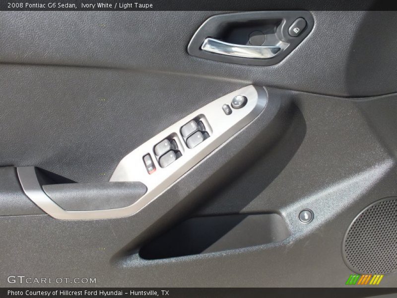 Ivory White / Light Taupe 2008 Pontiac G6 Sedan