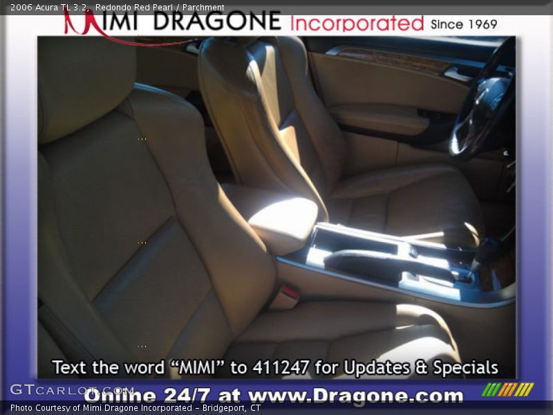 Redondo Red Pearl / Parchment 2006 Acura TL 3.2
