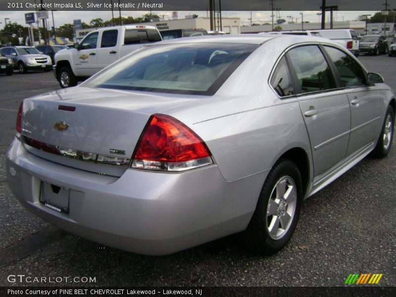 Silver Ice Metallic / Neutral 2011 Chevrolet Impala LS