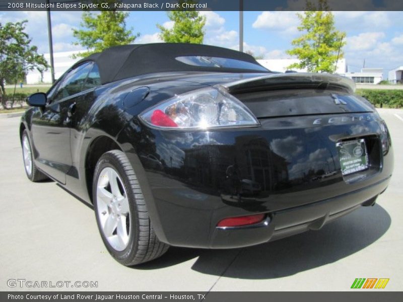 Kalapana Black / Dark Charcoal 2008 Mitsubishi Eclipse Spyder GS