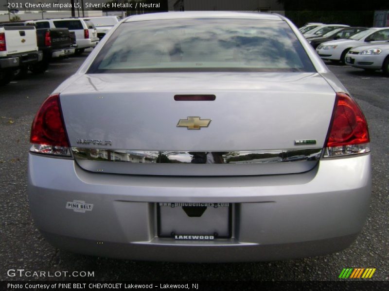 Silver Ice Metallic / Neutral 2011 Chevrolet Impala LS