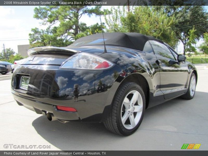 Kalapana Black / Dark Charcoal 2008 Mitsubishi Eclipse Spyder GS