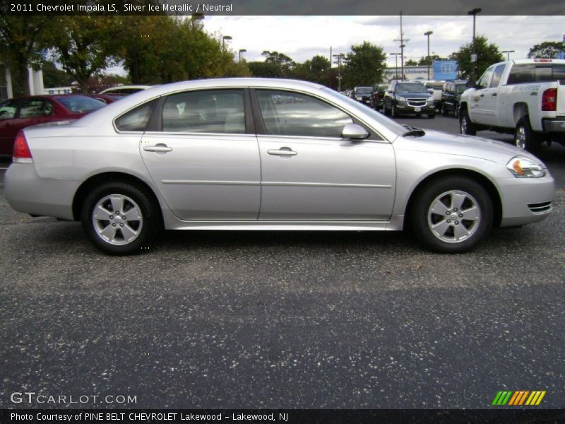 Silver Ice Metallic / Neutral 2011 Chevrolet Impala LS