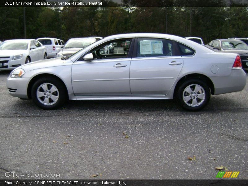 Silver Ice Metallic / Neutral 2011 Chevrolet Impala LS