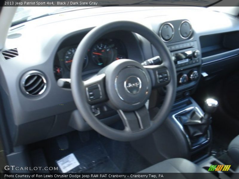Black / Dark Slate Gray 2013 Jeep Patriot Sport 4x4