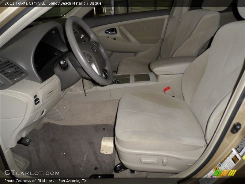Sandy Beach Metallic / Bisque 2011 Toyota Camry LE