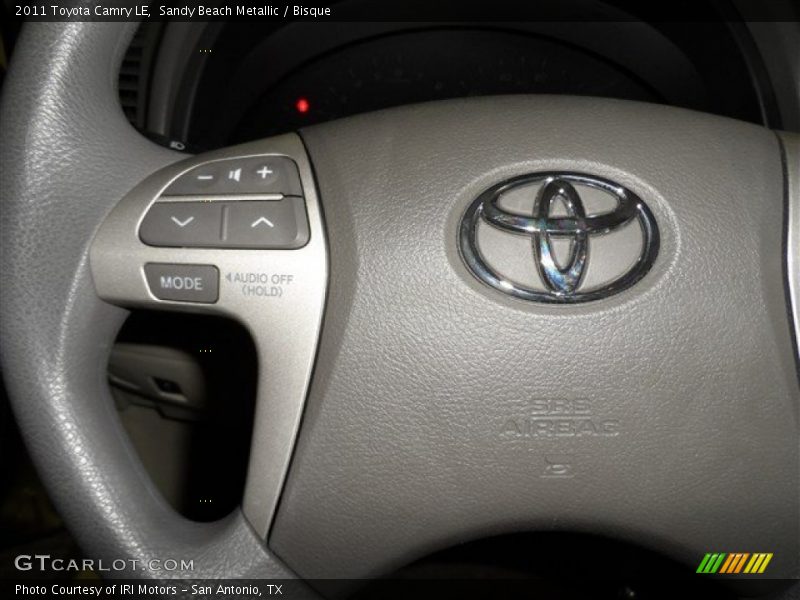 Sandy Beach Metallic / Bisque 2011 Toyota Camry LE