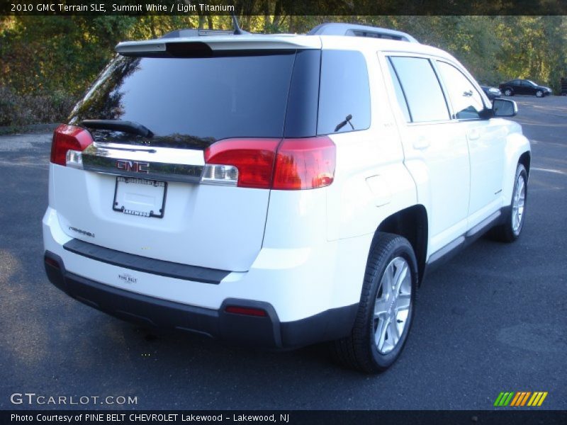 Summit White / Light Titanium 2010 GMC Terrain SLE