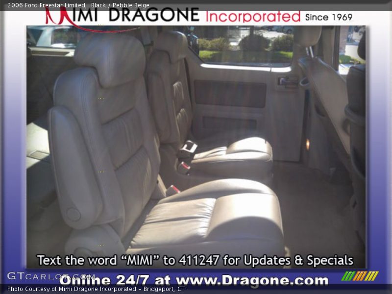 Black / Pebble Beige 2006 Ford Freestar Limited
