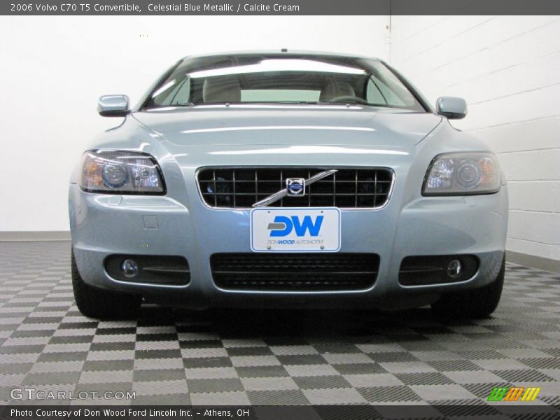 Celestial Blue Metallic / Calcite Cream 2006 Volvo C70 T5 Convertible