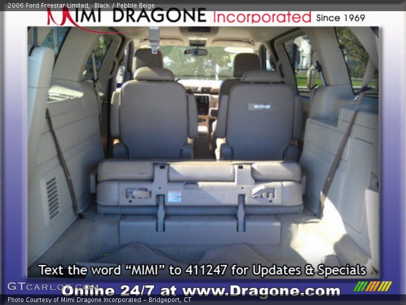 Black / Pebble Beige 2006 Ford Freestar Limited