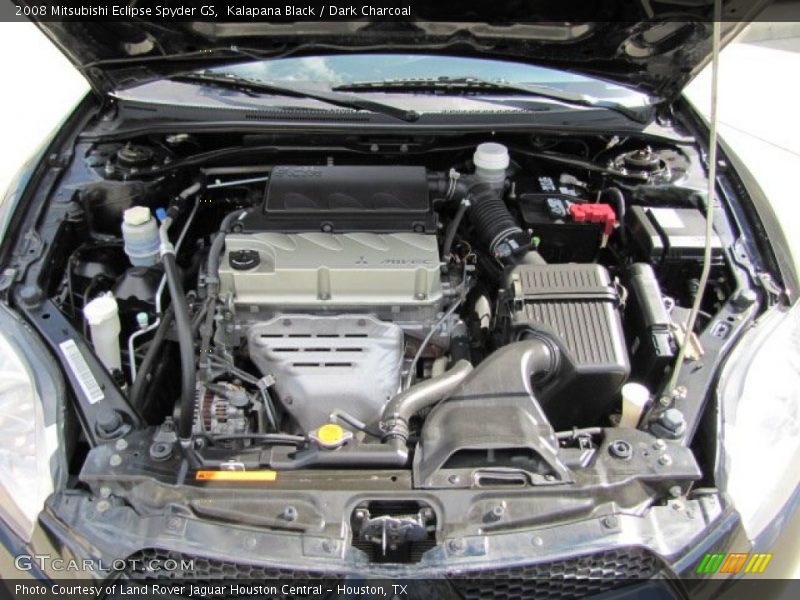 Kalapana Black / Dark Charcoal 2008 Mitsubishi Eclipse Spyder GS