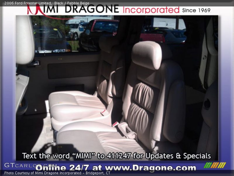 Black / Pebble Beige 2006 Ford Freestar Limited