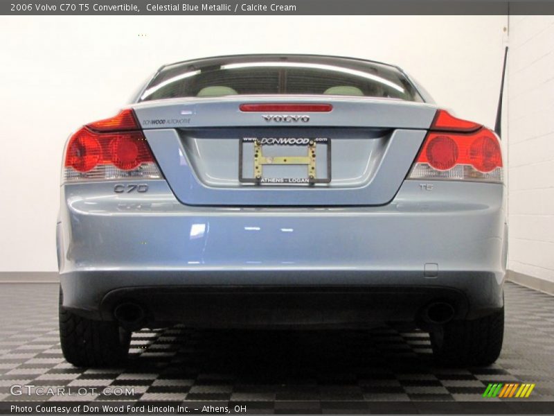 Celestial Blue Metallic / Calcite Cream 2006 Volvo C70 T5 Convertible