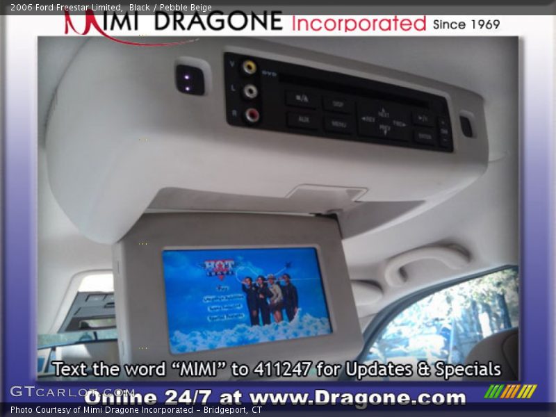 Black / Pebble Beige 2006 Ford Freestar Limited