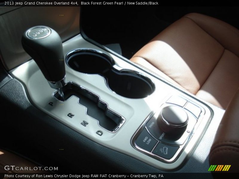 Black Forest Green Pearl / New Saddle/Black 2013 Jeep Grand Cherokee Overland 4x4