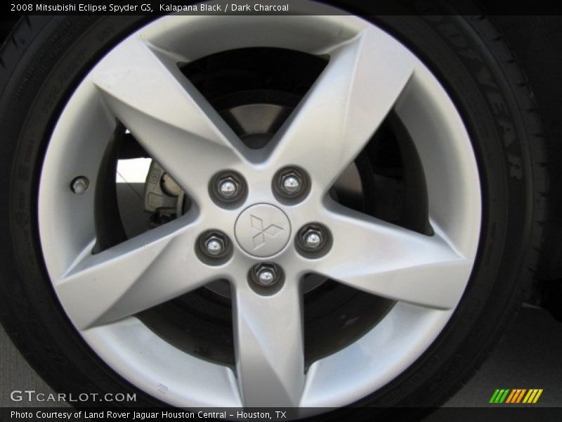 Kalapana Black / Dark Charcoal 2008 Mitsubishi Eclipse Spyder GS