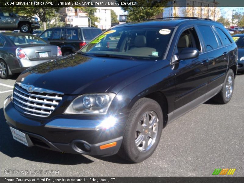 Brilliant Black Crystal Pearl / Dark Slate Gray 2004 Chrysler Pacifica AWD