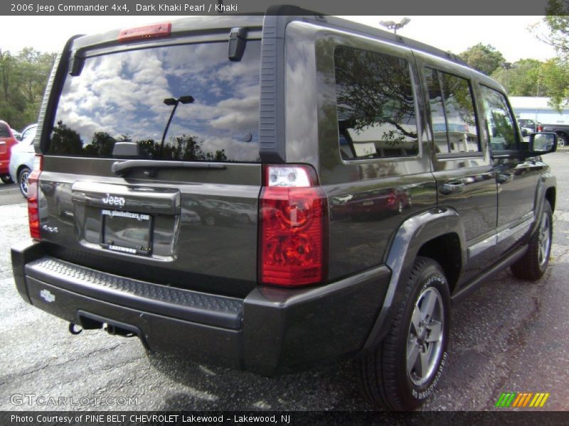 Dark Khaki Pearl / Khaki 2006 Jeep Commander 4x4