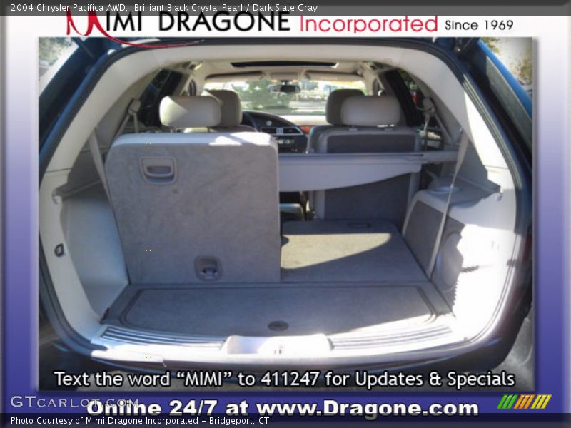 Brilliant Black Crystal Pearl / Dark Slate Gray 2004 Chrysler Pacifica AWD