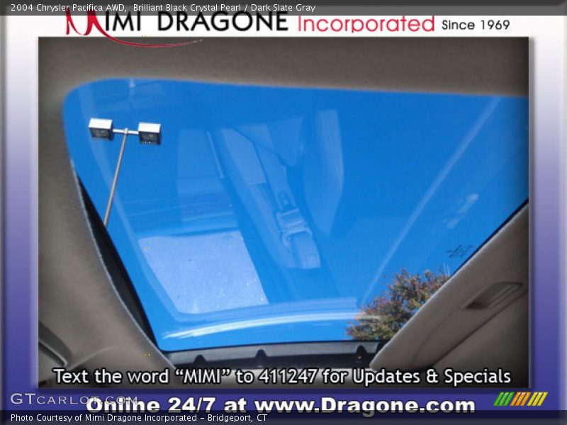 Brilliant Black Crystal Pearl / Dark Slate Gray 2004 Chrysler Pacifica AWD