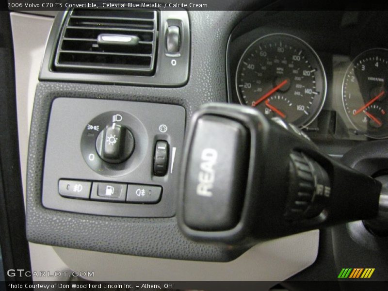 Celestial Blue Metallic / Calcite Cream 2006 Volvo C70 T5 Convertible