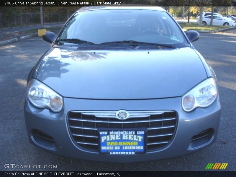 Silver Steel Metallic / Dark Slate Gray 2006 Chrysler Sebring Sedan