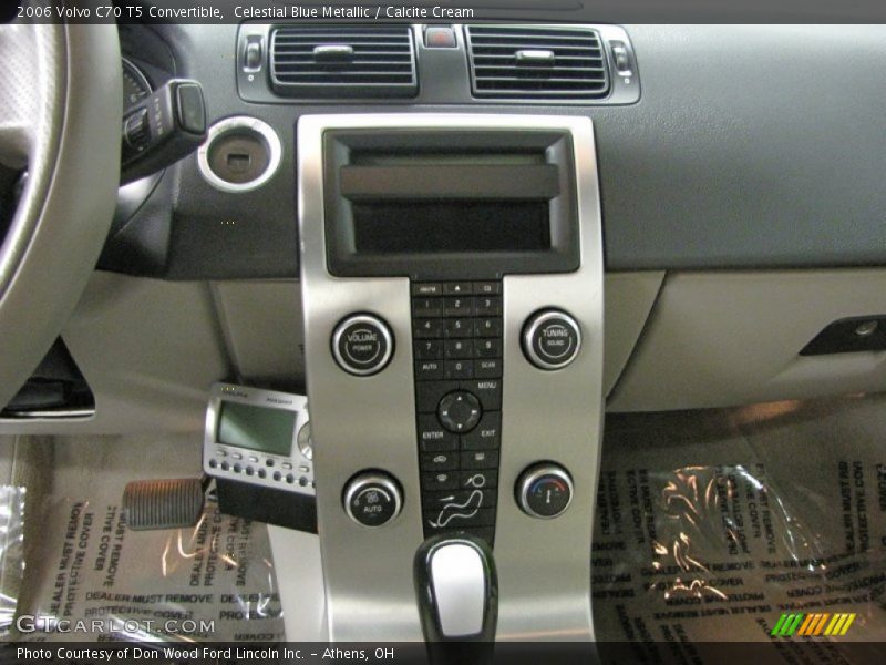 Celestial Blue Metallic / Calcite Cream 2006 Volvo C70 T5 Convertible