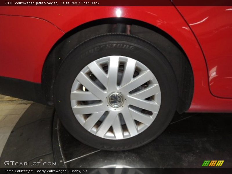 Salsa Red / Titan Black 2010 Volkswagen Jetta S Sedan