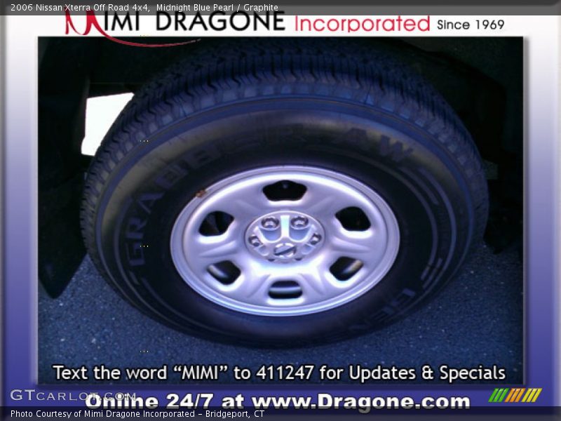 Midnight Blue Pearl / Graphite 2006 Nissan Xterra Off Road 4x4