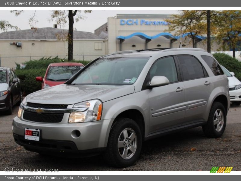 Silverstone Metallic / Light Gray 2008 Chevrolet Equinox LT AWD