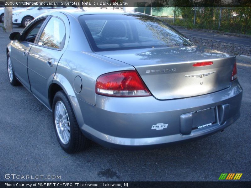 Silver Steel Metallic / Dark Slate Gray 2006 Chrysler Sebring Sedan
