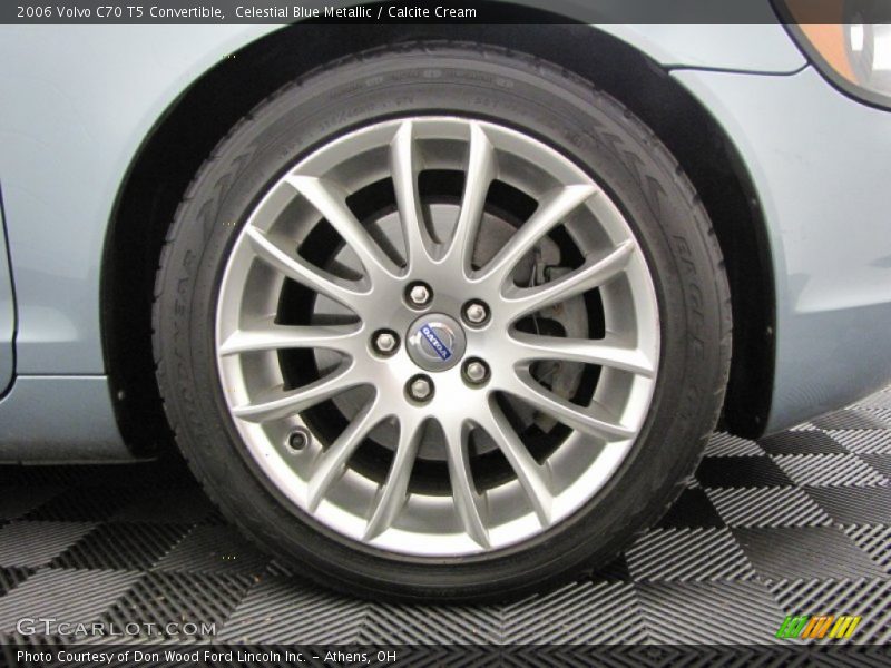 Celestial Blue Metallic / Calcite Cream 2006 Volvo C70 T5 Convertible