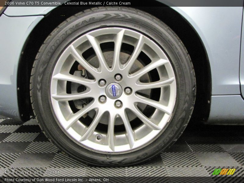 Celestial Blue Metallic / Calcite Cream 2006 Volvo C70 T5 Convertible