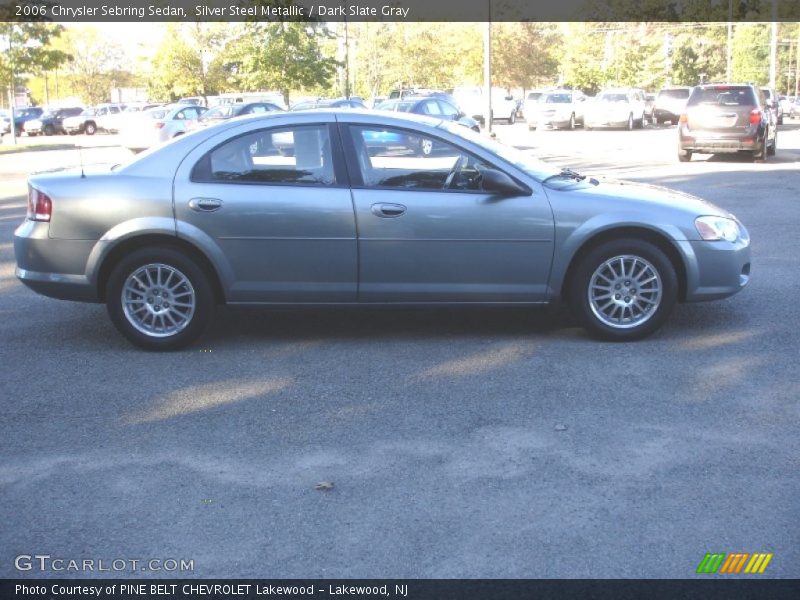 Silver Steel Metallic / Dark Slate Gray 2006 Chrysler Sebring Sedan