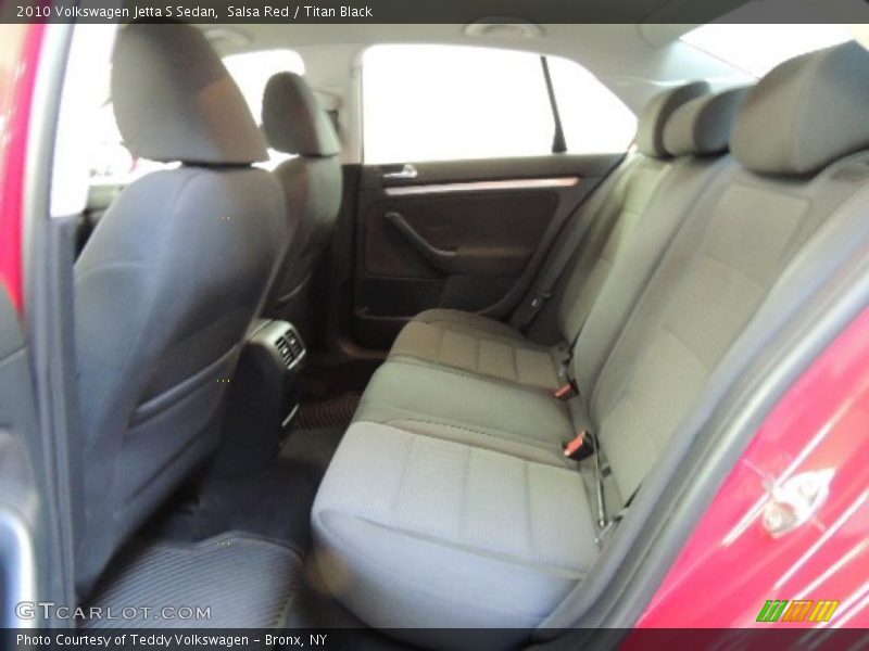 Salsa Red / Titan Black 2010 Volkswagen Jetta S Sedan