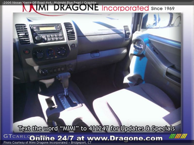 Midnight Blue Pearl / Graphite 2006 Nissan Xterra Off Road 4x4