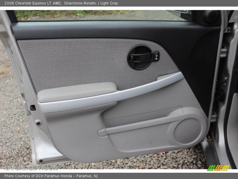 Silverstone Metallic / Light Gray 2008 Chevrolet Equinox LT AWD