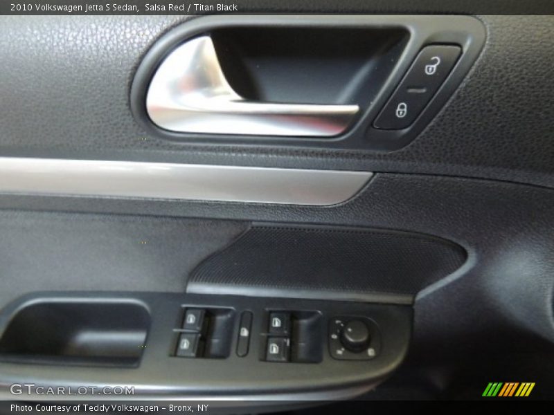 Salsa Red / Titan Black 2010 Volkswagen Jetta S Sedan