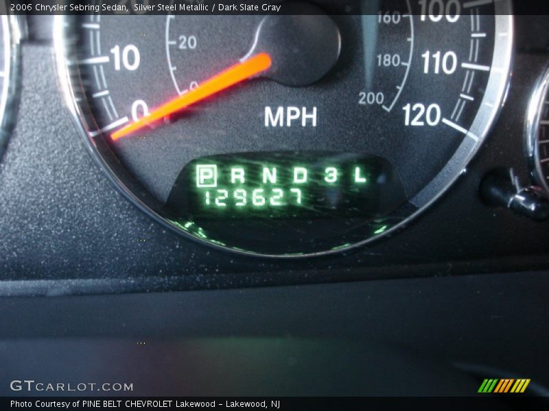 Silver Steel Metallic / Dark Slate Gray 2006 Chrysler Sebring Sedan