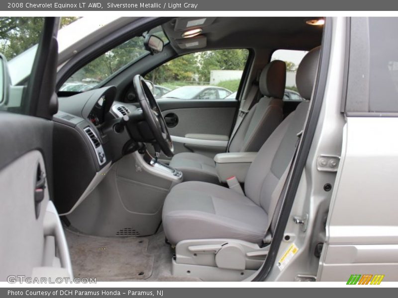 Silverstone Metallic / Light Gray 2008 Chevrolet Equinox LT AWD