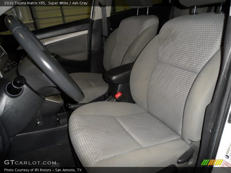Super White / Ash Gray 2010 Toyota Matrix XRS