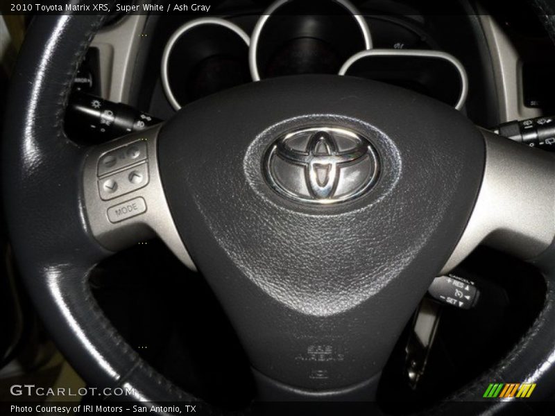 Super White / Ash Gray 2010 Toyota Matrix XRS
