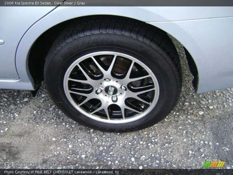Clear Silver / Gray 2006 Kia Spectra EX Sedan